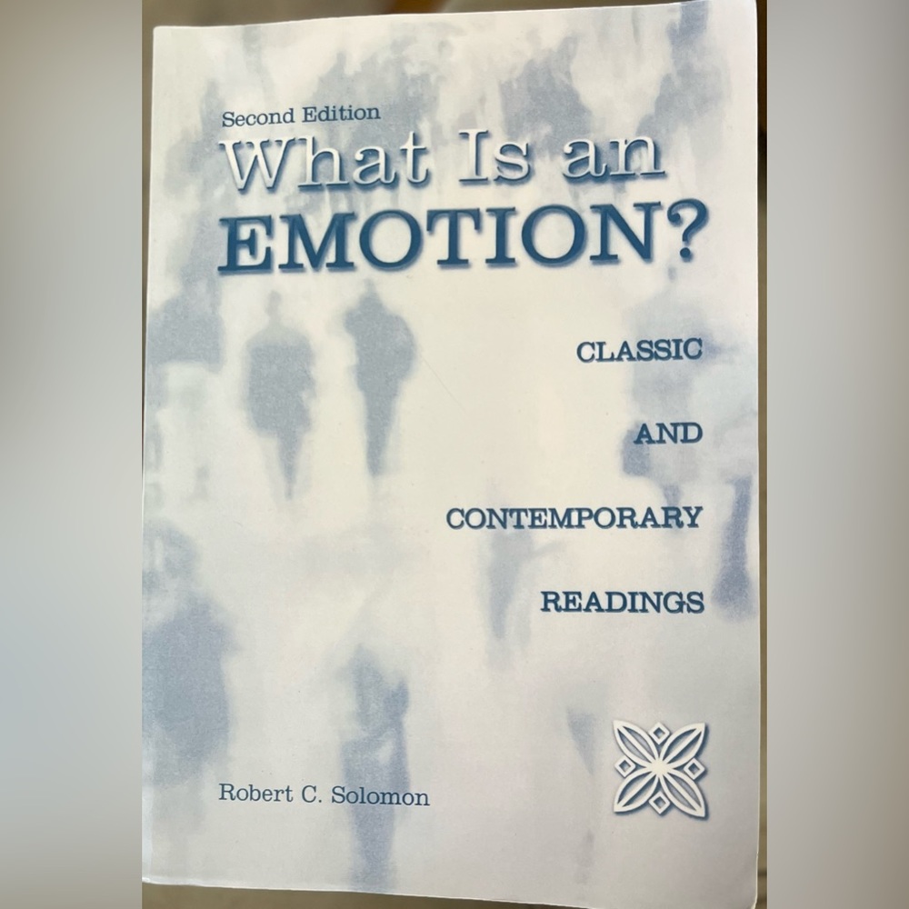 Robert C. Solomon
What Is an Emotion?: Classic and Contemporary Readings